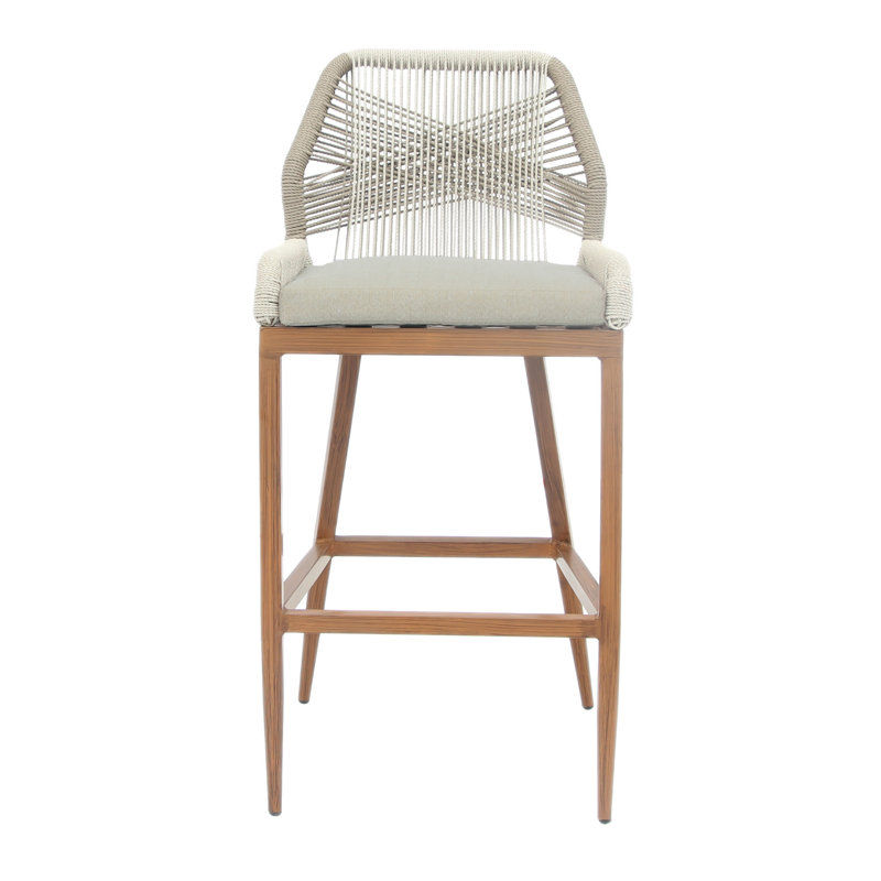 Sand & Stable Bess Patio Bar Stool with Cushion & Reviews Wayfair